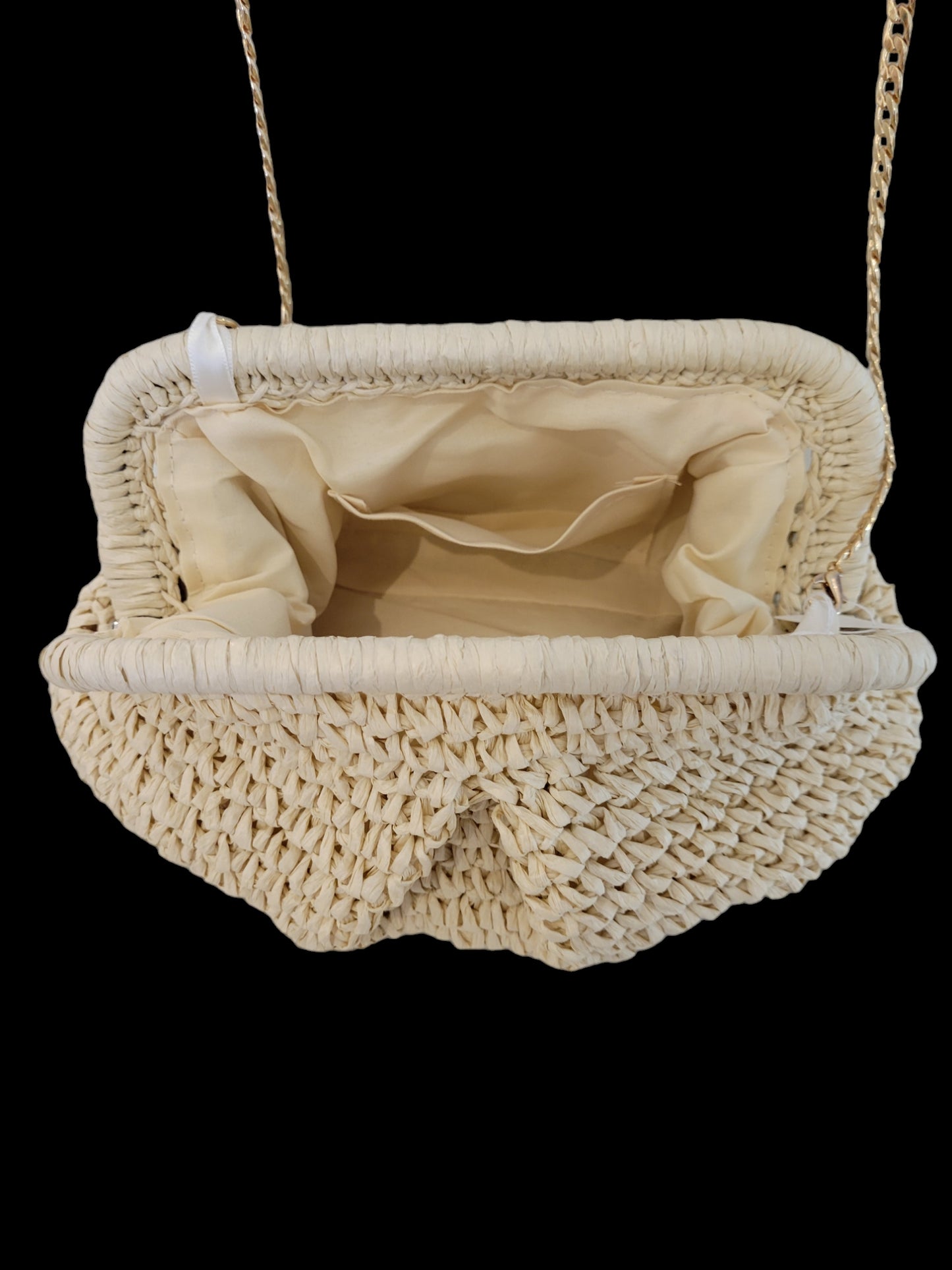 Straw Crossbody Purse