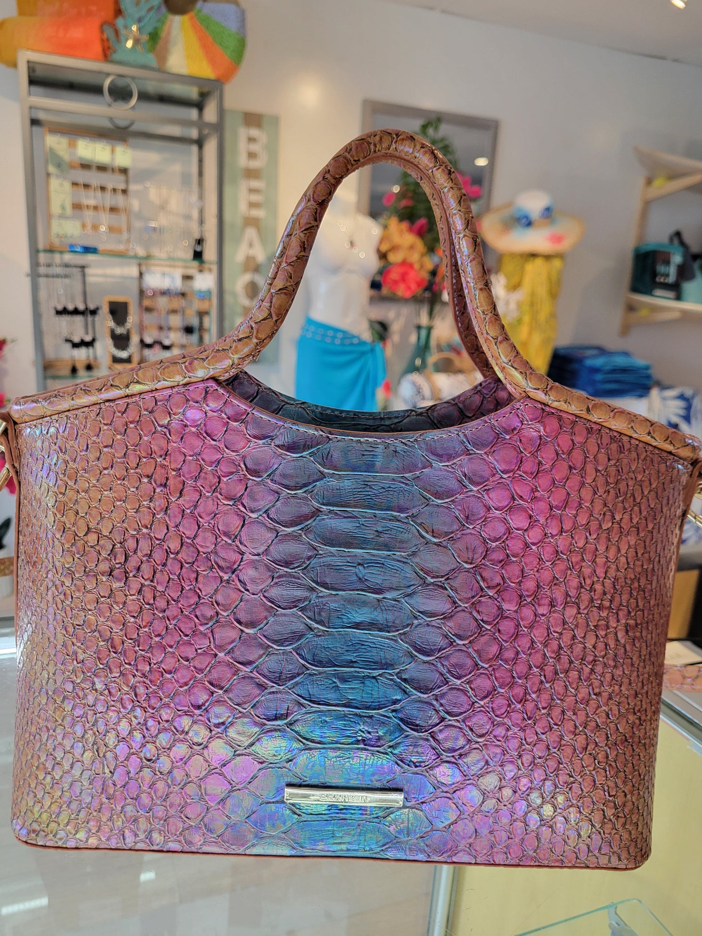 BRAHMIN ELAINE STELLARIS MULTI SATCHEL CROSSBODY