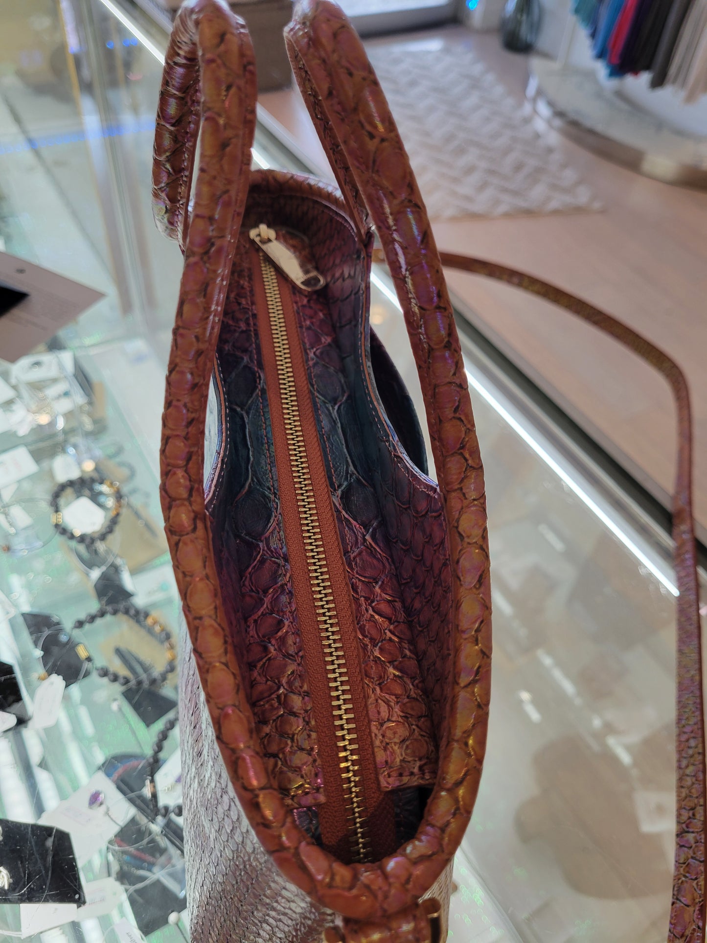 BRAHMIN ELAINE STELLARIS MULTI SATCHEL CROSSBODY