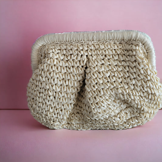 Straw Crossbody Purse